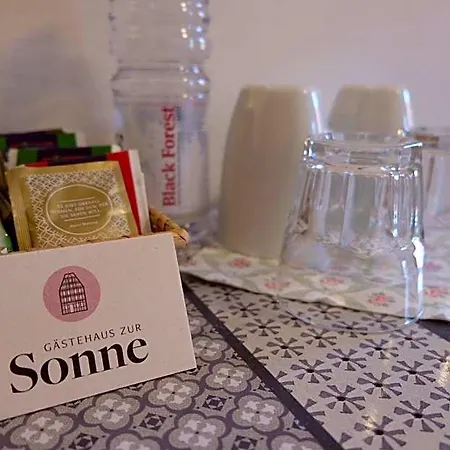 Alojamento de Acomodação e Pequeno-almoço Gaestehaus Zur Sonne Bad Wimpfen